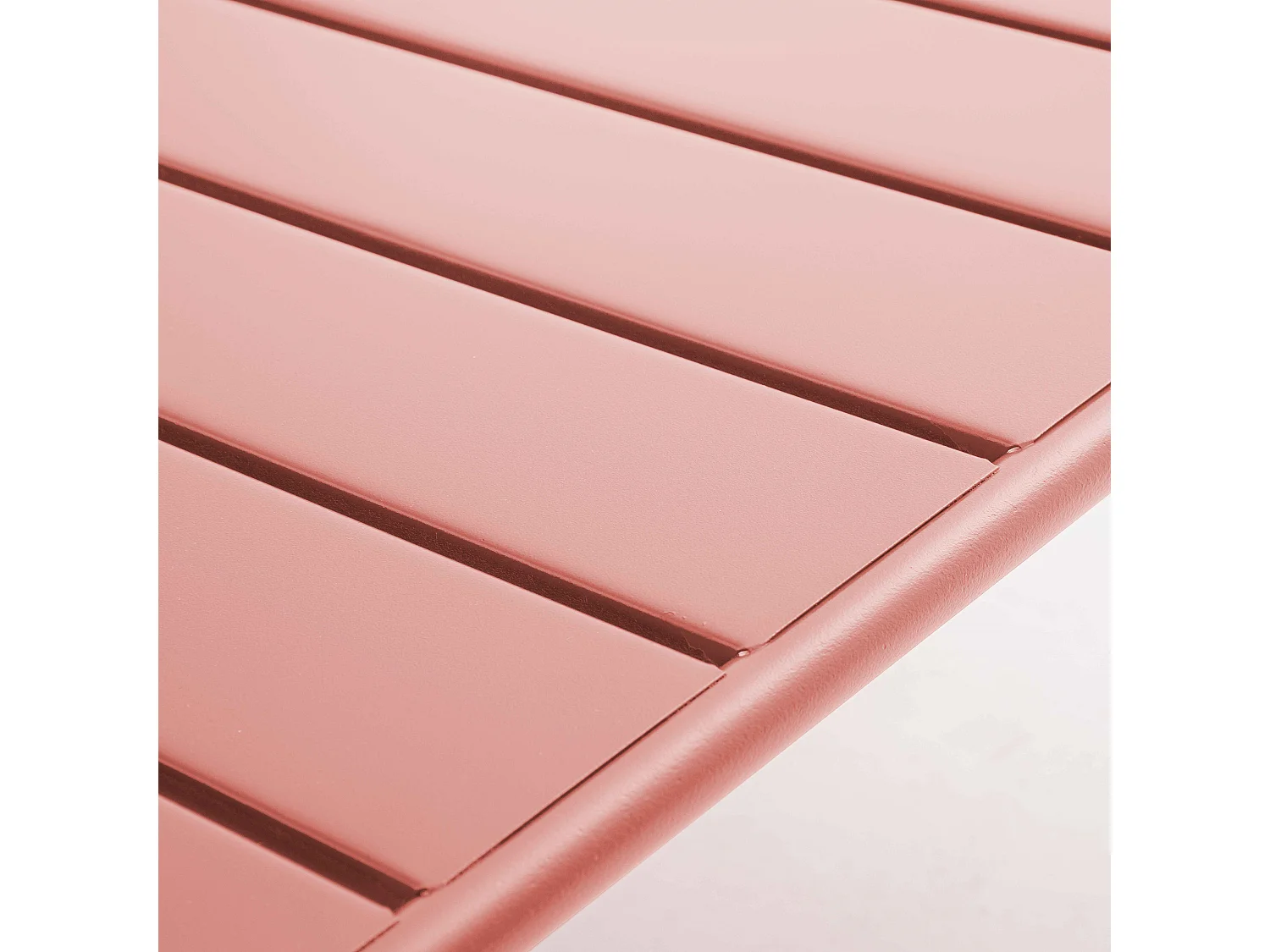 Canapé de jardin en métal argile - Palavas