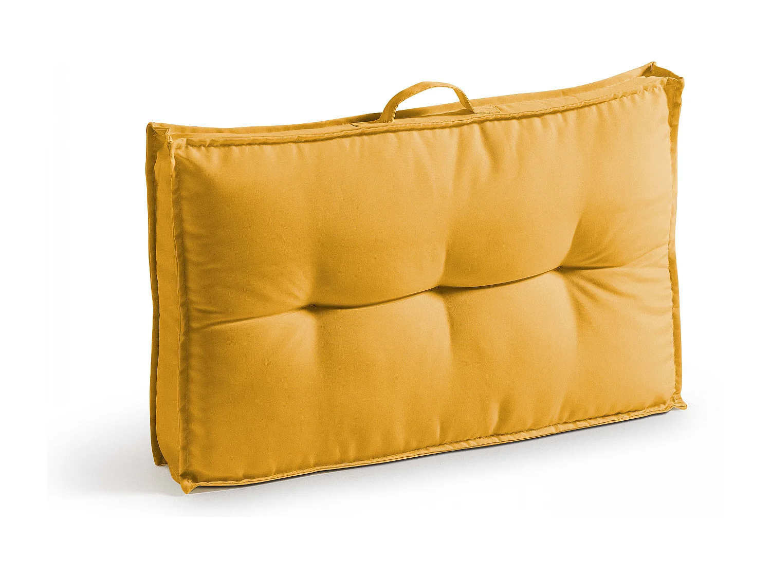 Pack salon de jardin palettes et cousinage jaune