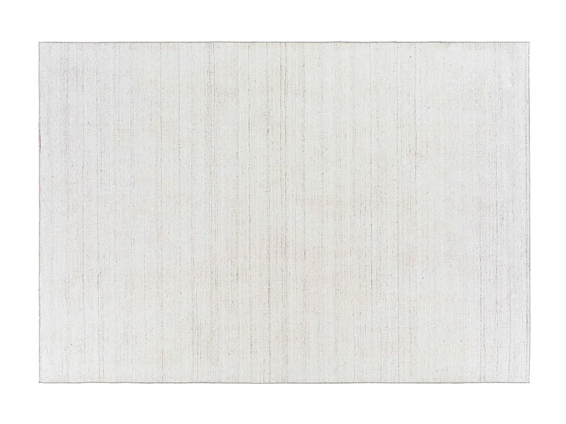 Rechthoekig bedrukt ivoor gekleurd chenille tapijt 120 x 170 cm