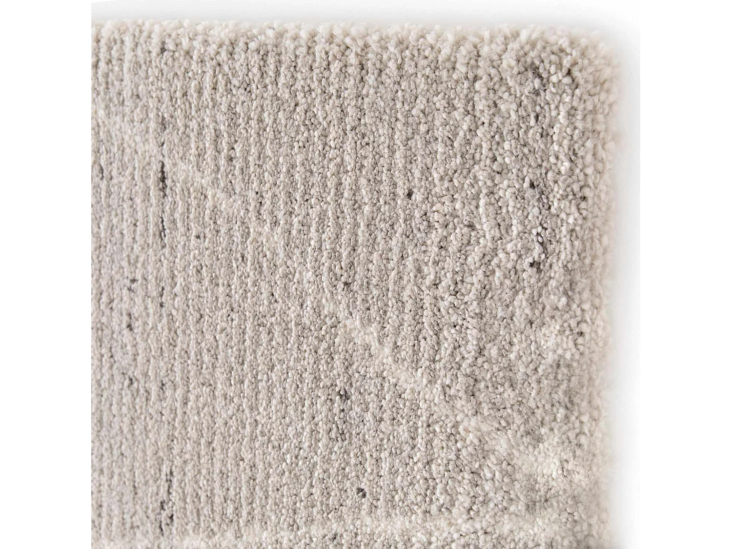 Tapis rectangulaire motif berbère gris clair 160 x 230 cm