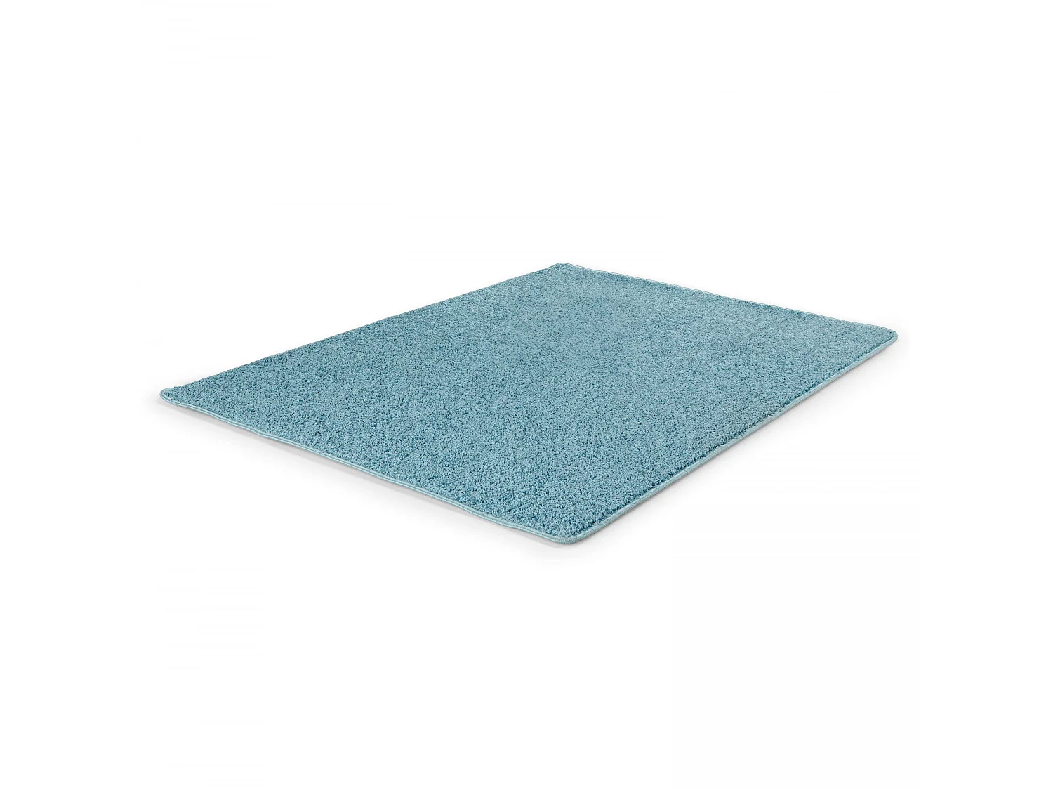 Tapis rectangulaire en polypropylène 200x290 cm bleu