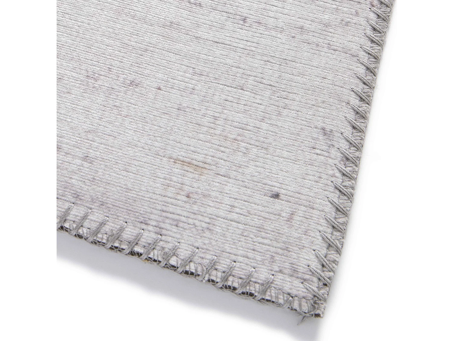 Rechthoekig bedrukt ivoor gekleurd chenille tapijt 200 x 290 cm