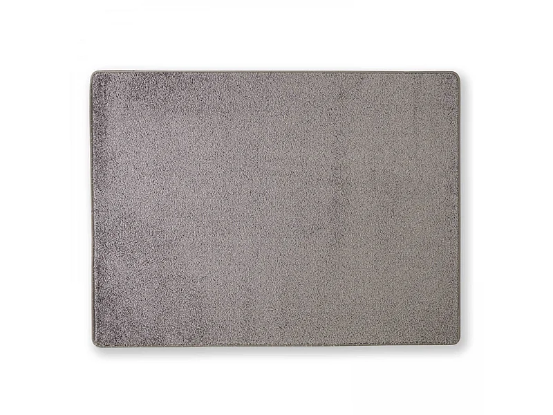 Tapis rectangulaire en polypropylène 120x160 cm anthracite