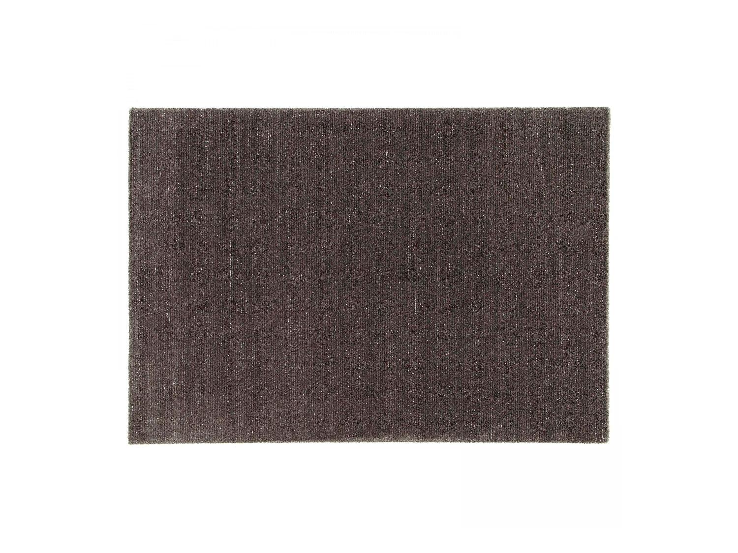 Tapis rectangulaire en polypropylène gris anthracite 160 x 230 cm
