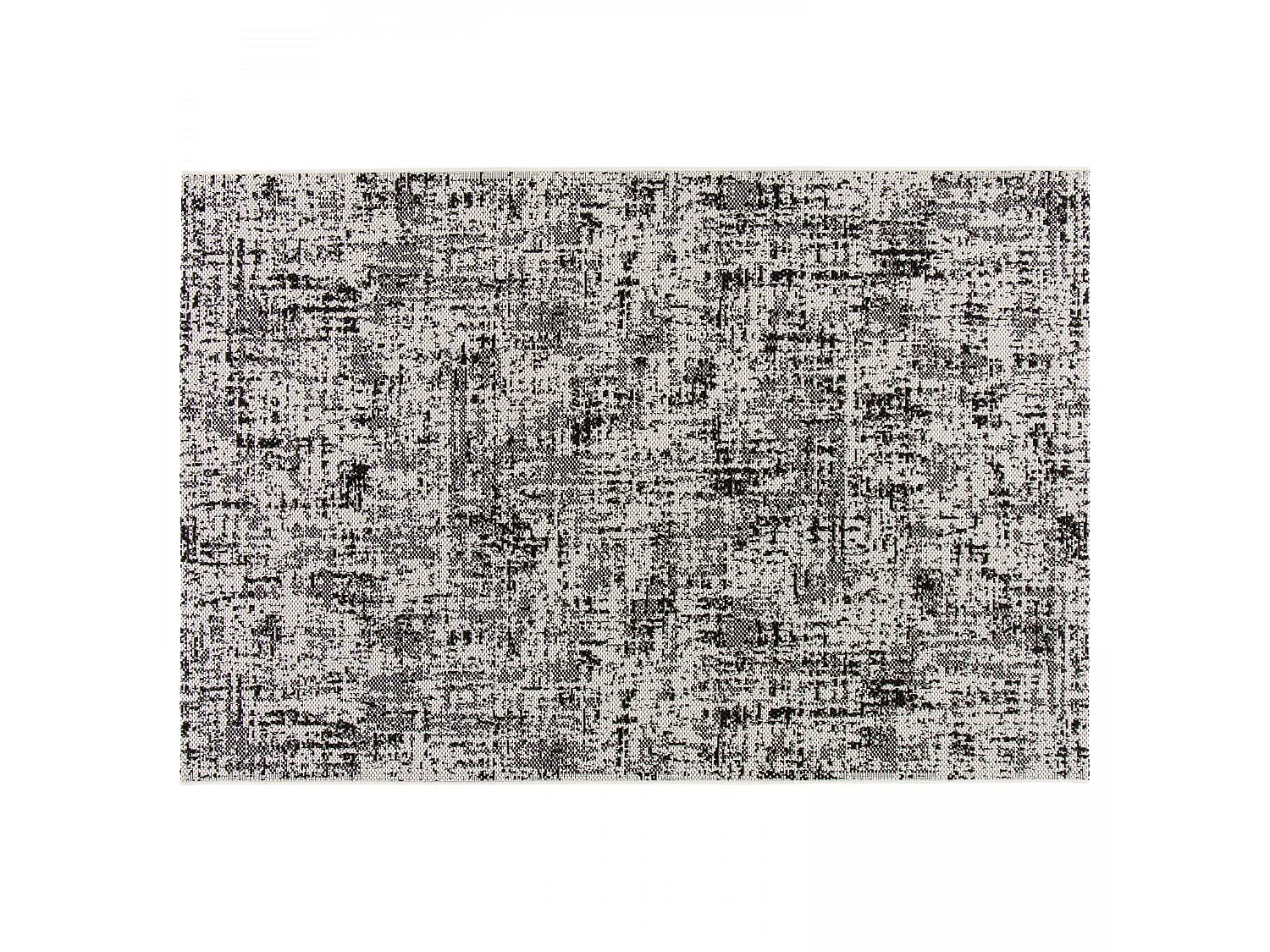 Tapis d'extérieur en polypropylène 160 x 230 cm blanc
