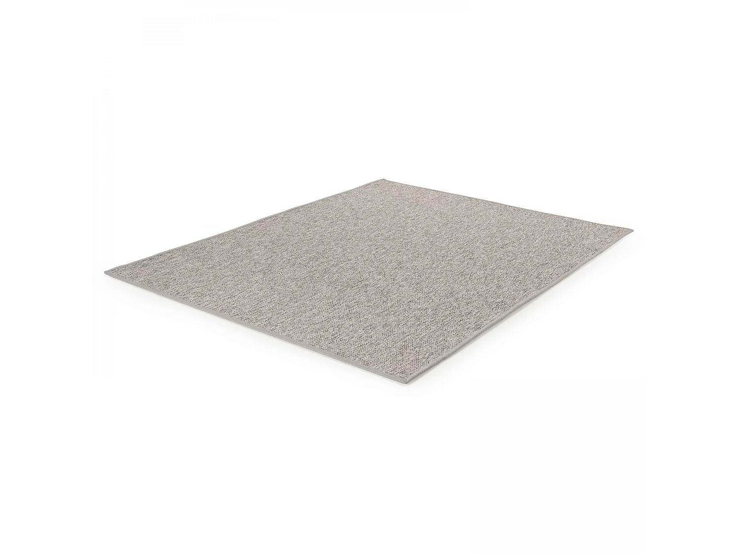 Tapis d'extérieur rectangulaire 160 x 230 cm gris