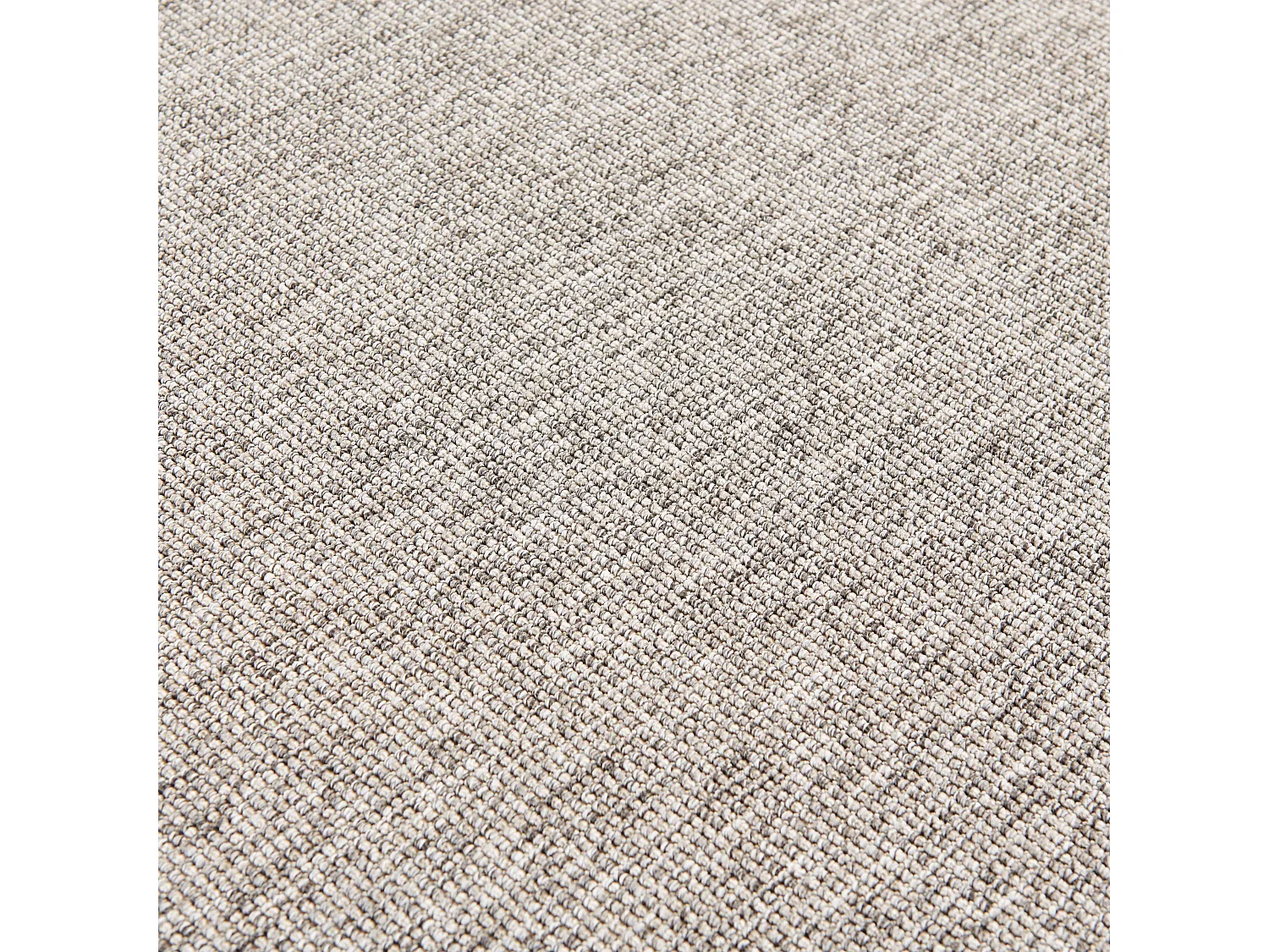 Tapis d'extérieur rectangulaire 80 x 150 cm gris