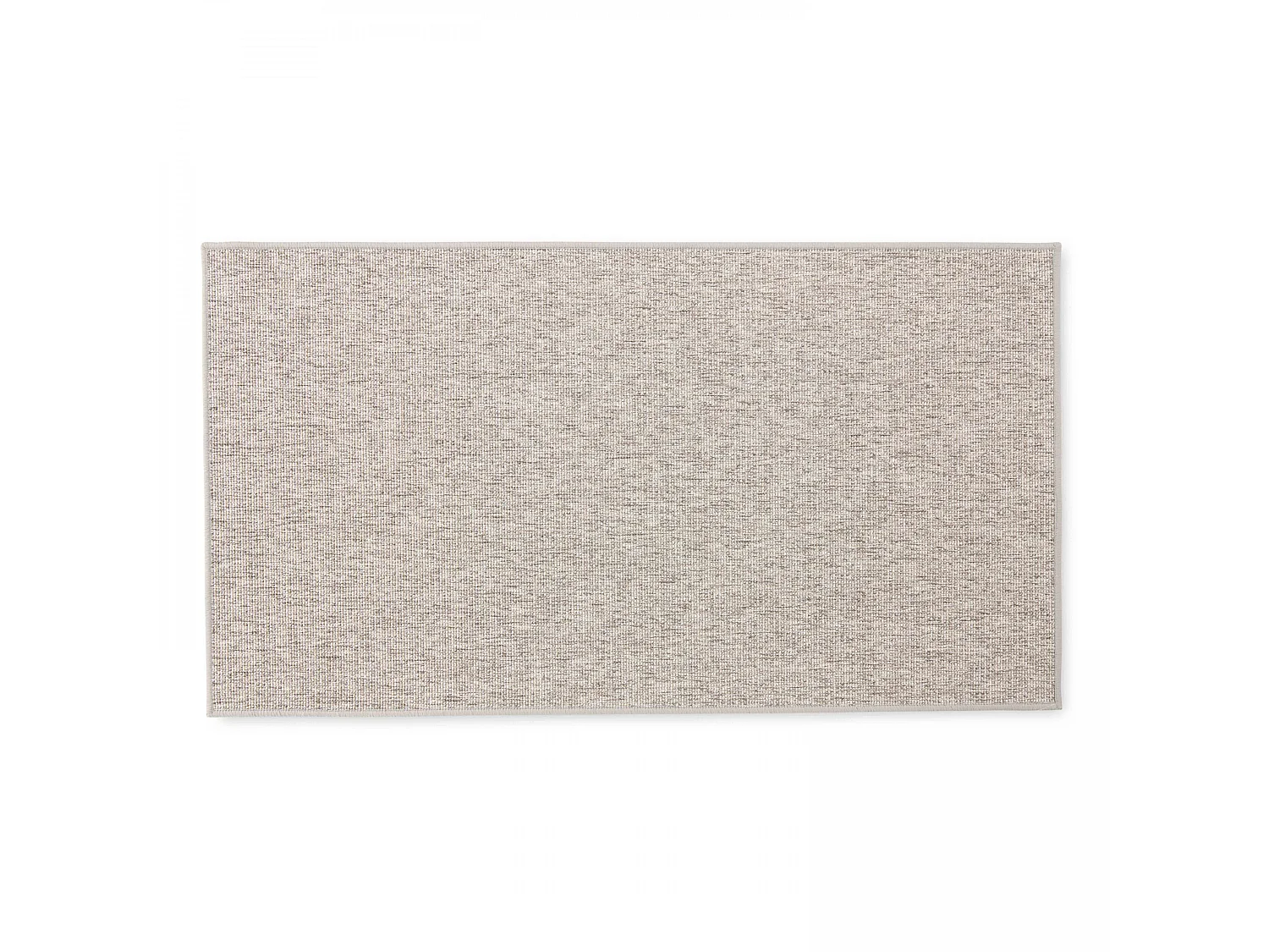 Tapis d'extérieur rectangulaire 80 x 150 cm gris