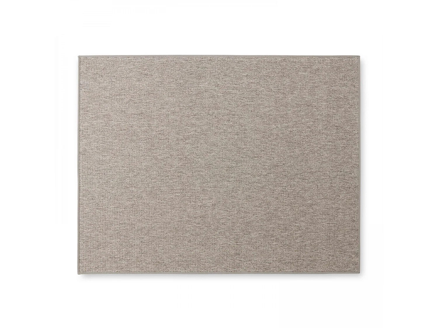 Tapis d'extérieur rectangulaire 120 x 150 cm gris