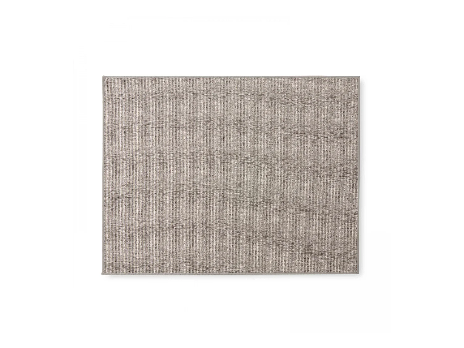 Tapis d'extérieur rectangulaire 120 x 150 cm gris