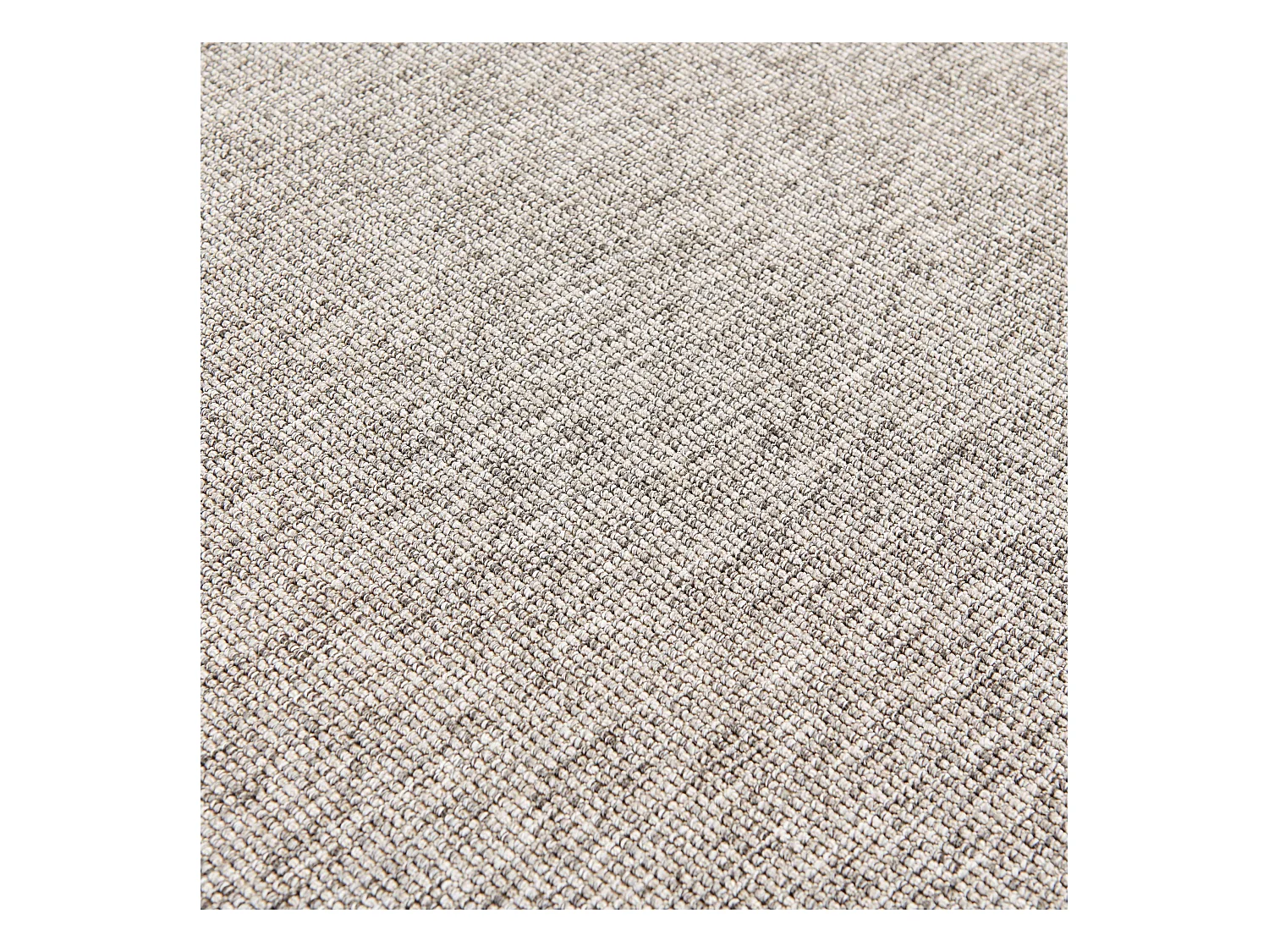 Tapis d'extérieur rectangulaire 120 x 150 cm gris