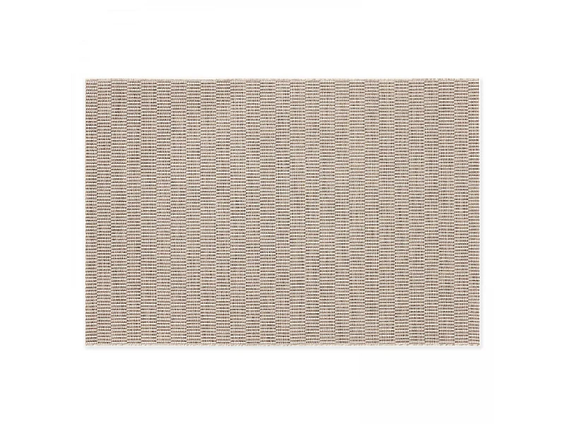 Tapis d'extérieur en polypropylène 120 x 170 cm beige