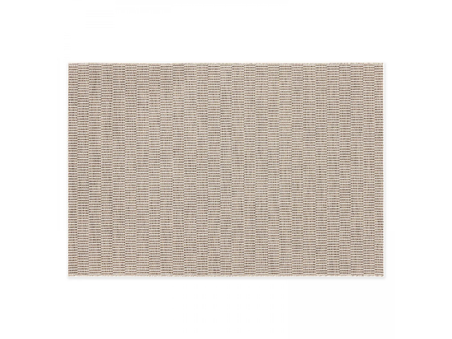 Tapete de exterior de polipropileno de 120 x 170 cm en color beige