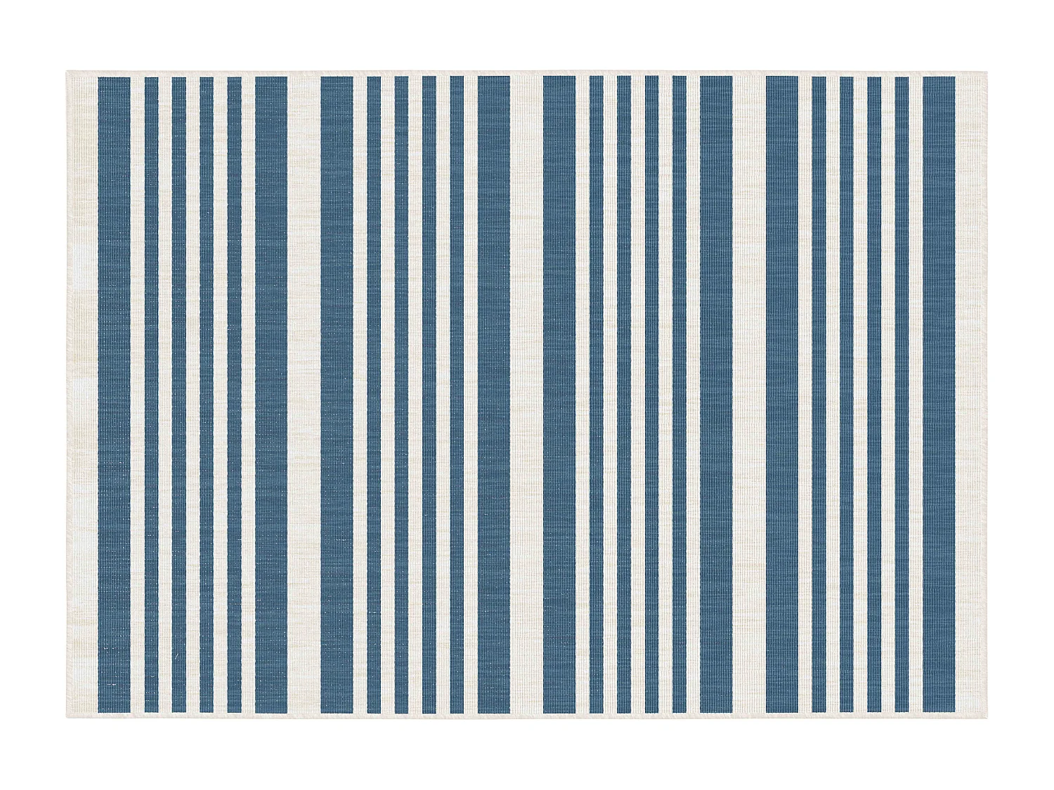 Tapis d'extérieur en polypropylène 120 x 170 cm bleu