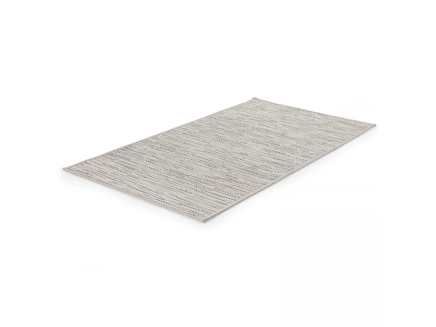 Tapis rectangulaire en polypropylène 80x150 cm sable