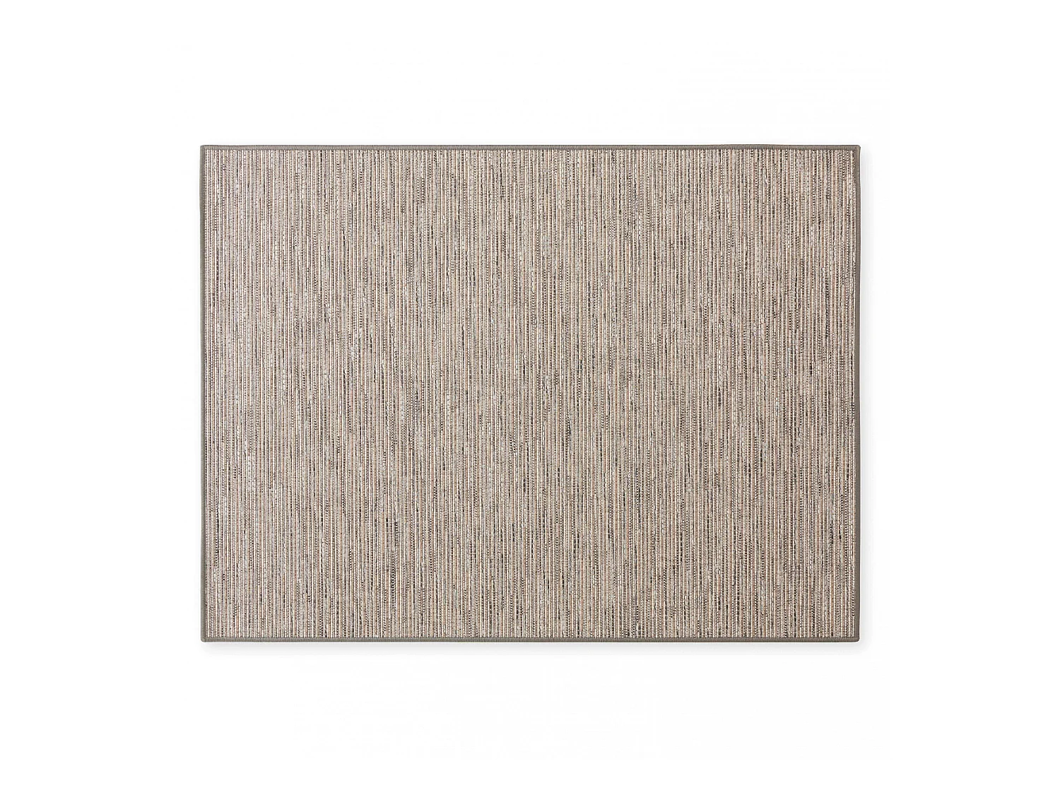 Tapis rectangulaire en polypropylène 160x230 cm terre