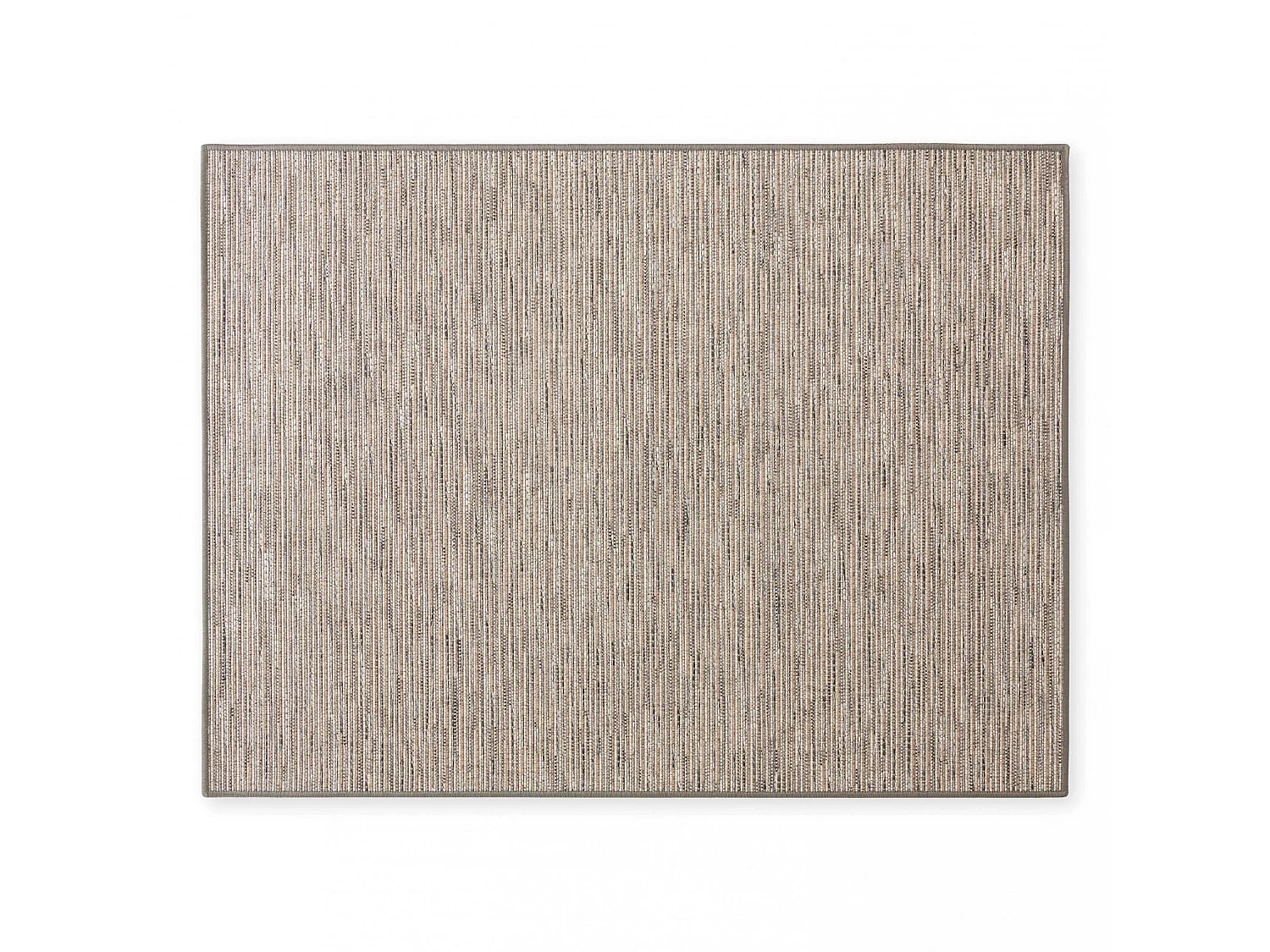 Tapis rectangulaire en polypropylène 160x230 cm terre