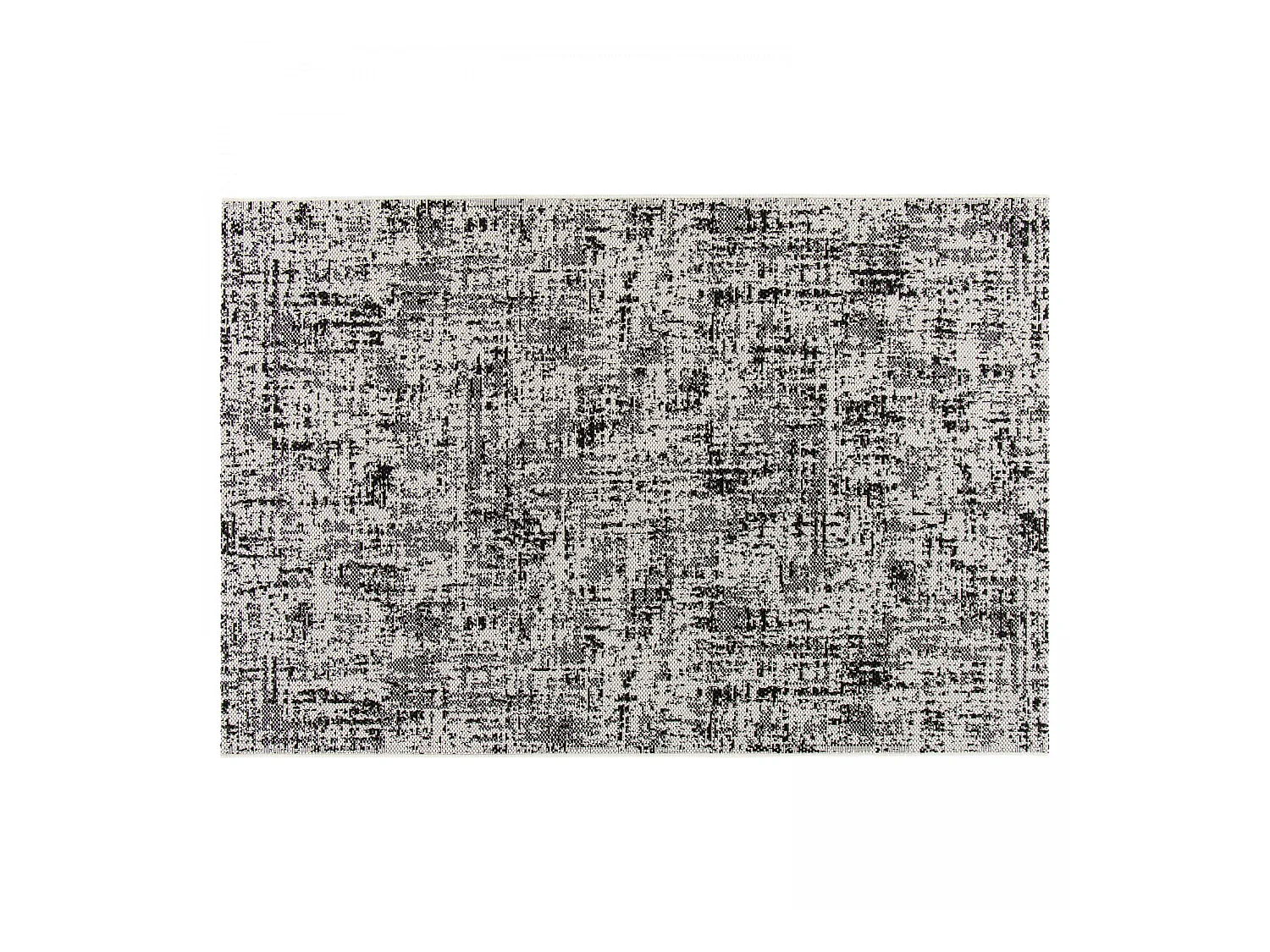 Tapis d'extérieur en polypropylène 200 x 290 cm blanc