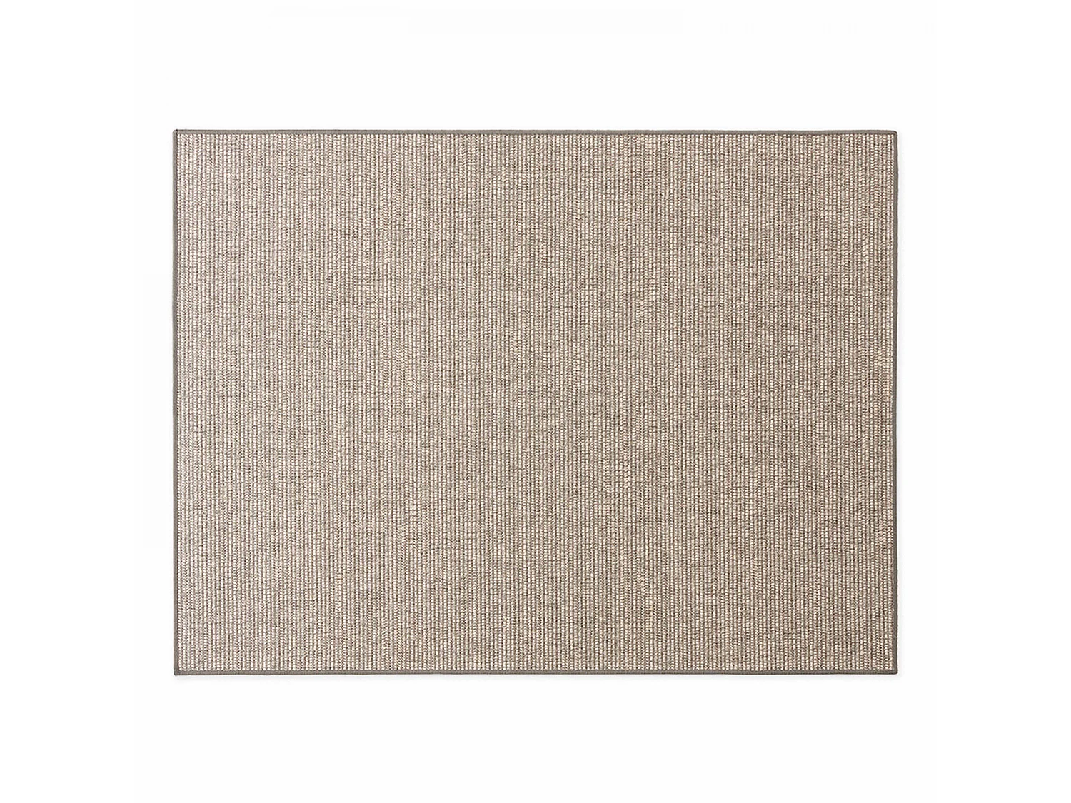Tapis rectangulaire en polypropylène 200x290 cm terre
