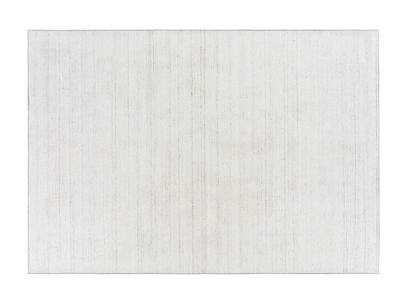 Rechthoekig bedrukt ivoor gekleurd chenille tapijt 160 x 230 cm