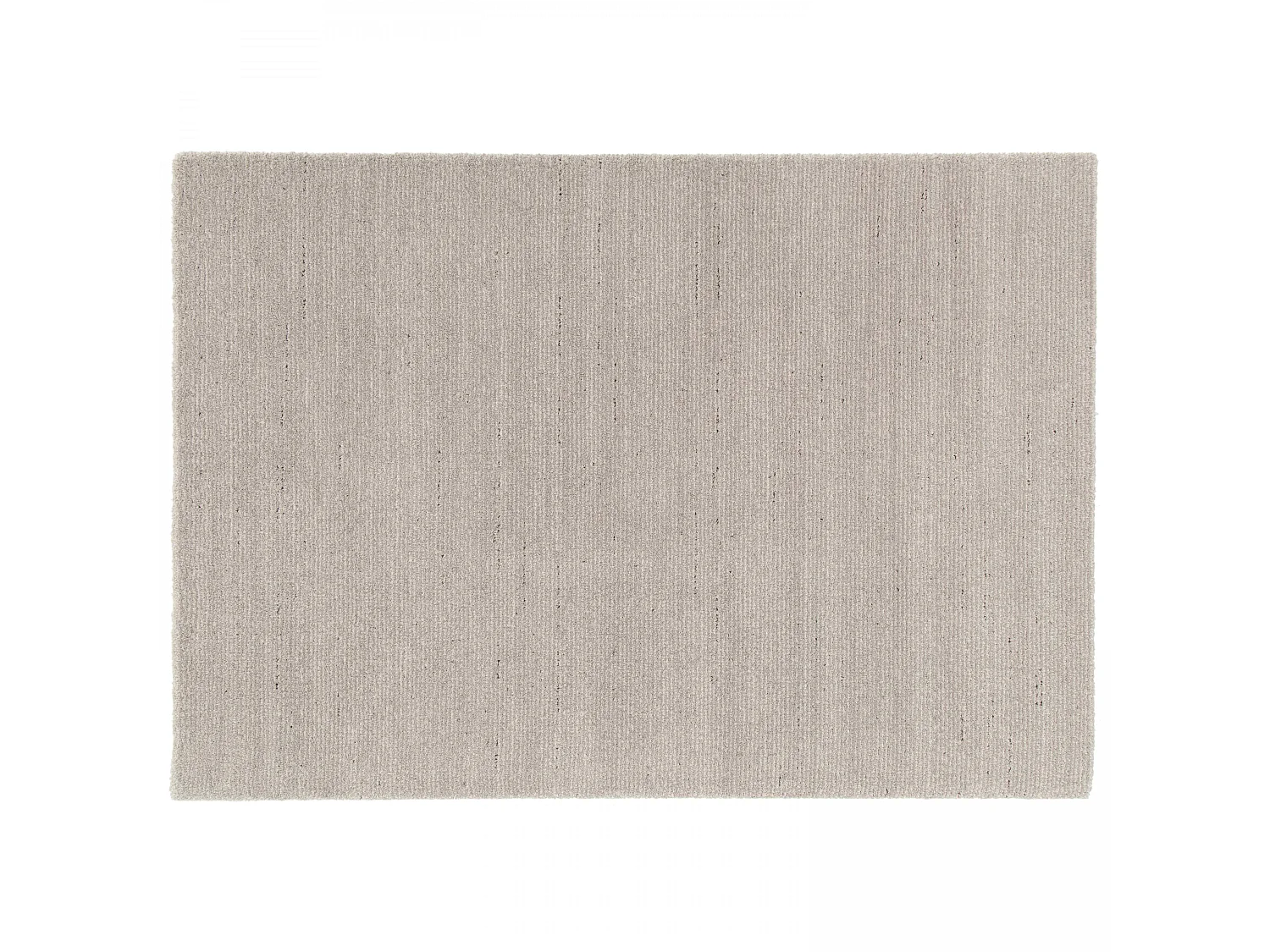 Tapis rectangulaire en polypropylène gris clair 200 x 290 cm