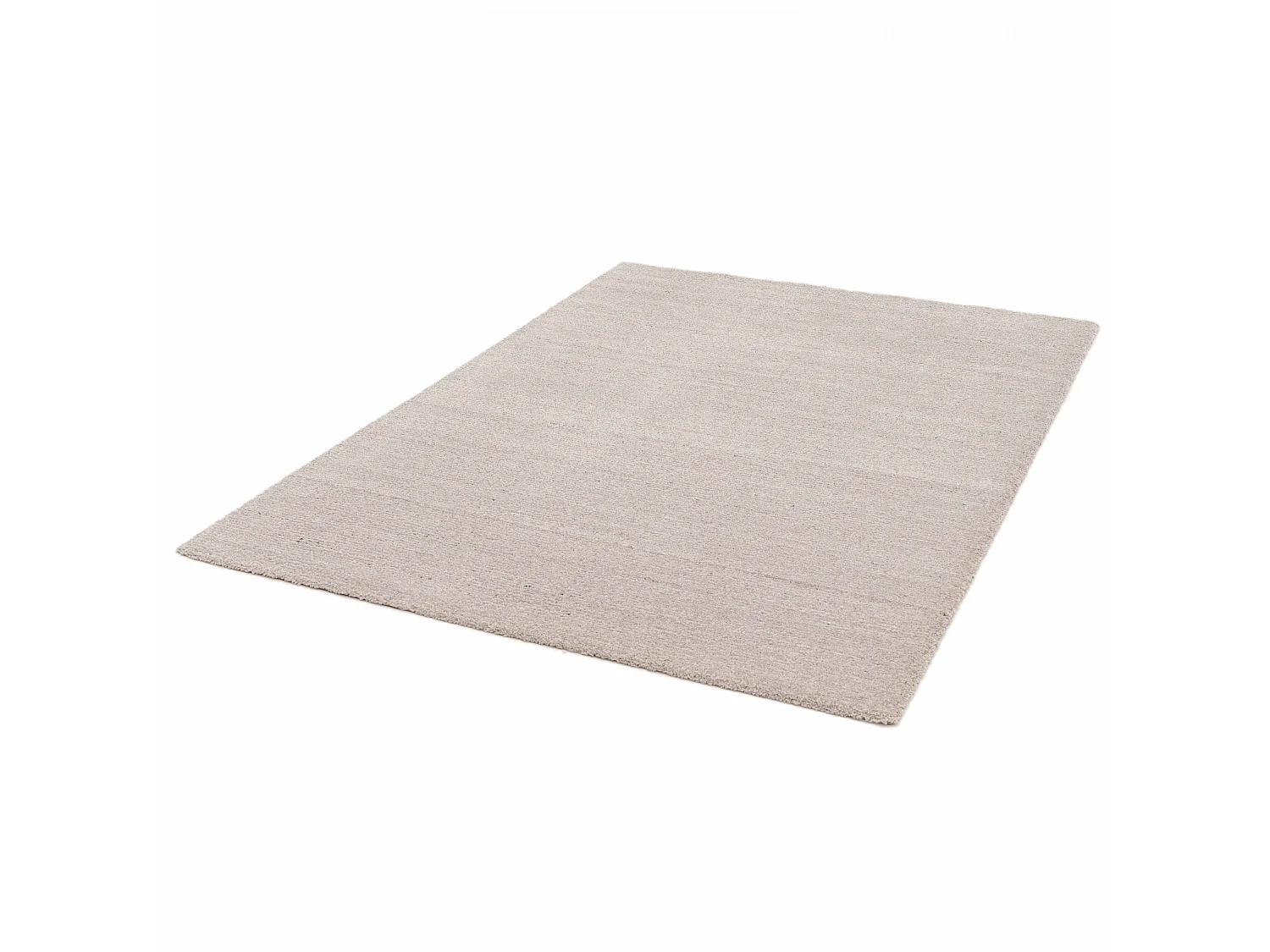 Tapis rectangulaire en polypropylène gris clair 200 x 290 cm