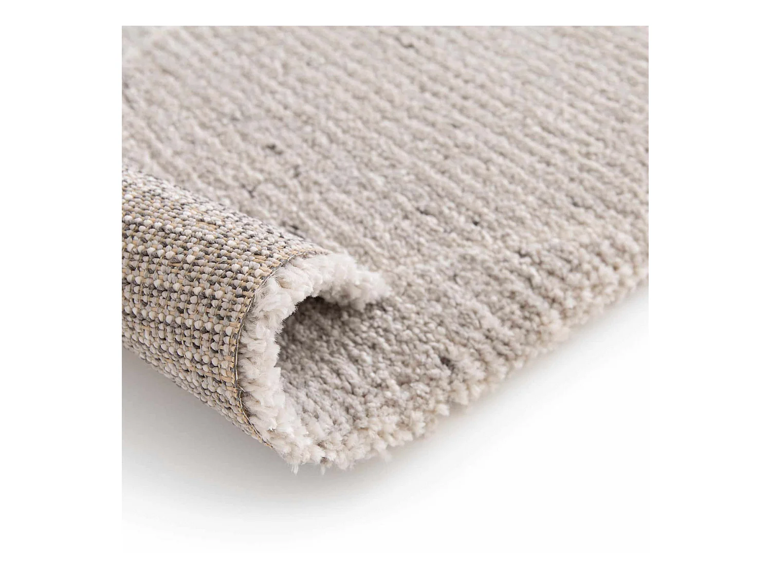 Tapis rectangulaire motif berbère gris clair 200 x 290 cm