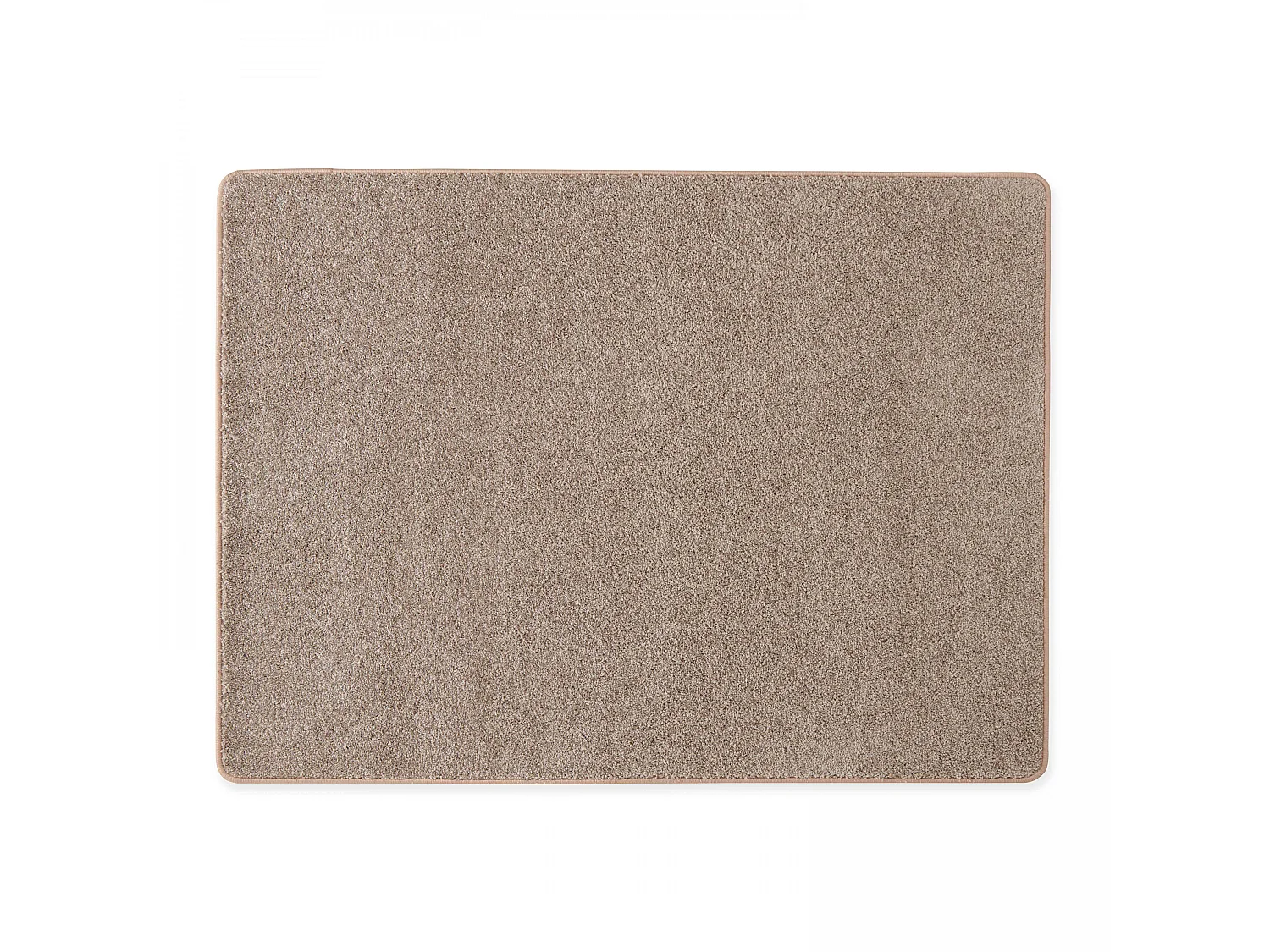 Tapis rectangulaire en polypropylène 120x160 cm taupe