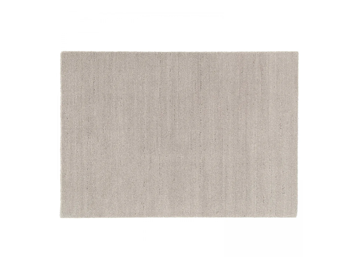 Tapis rectangulaire en polypropylène gris clair 120 x 170 cm