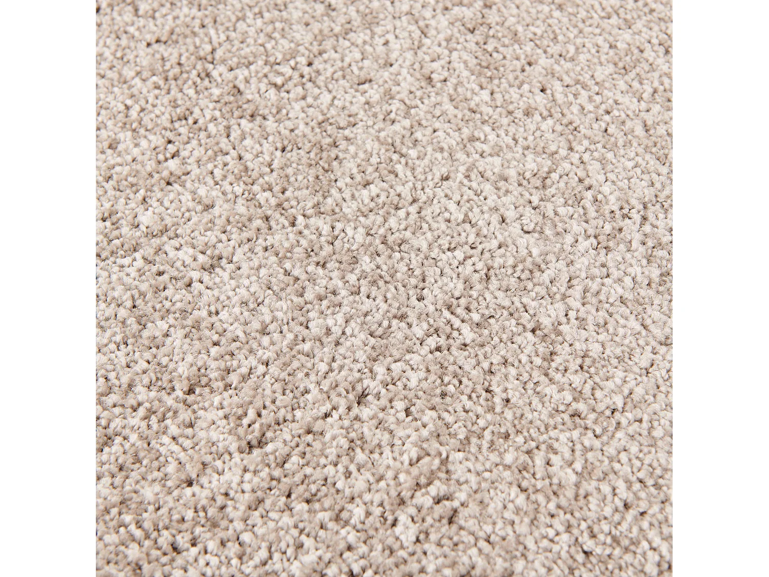 Tapis rectangulaire en polypropylène 80x150 cm taupe