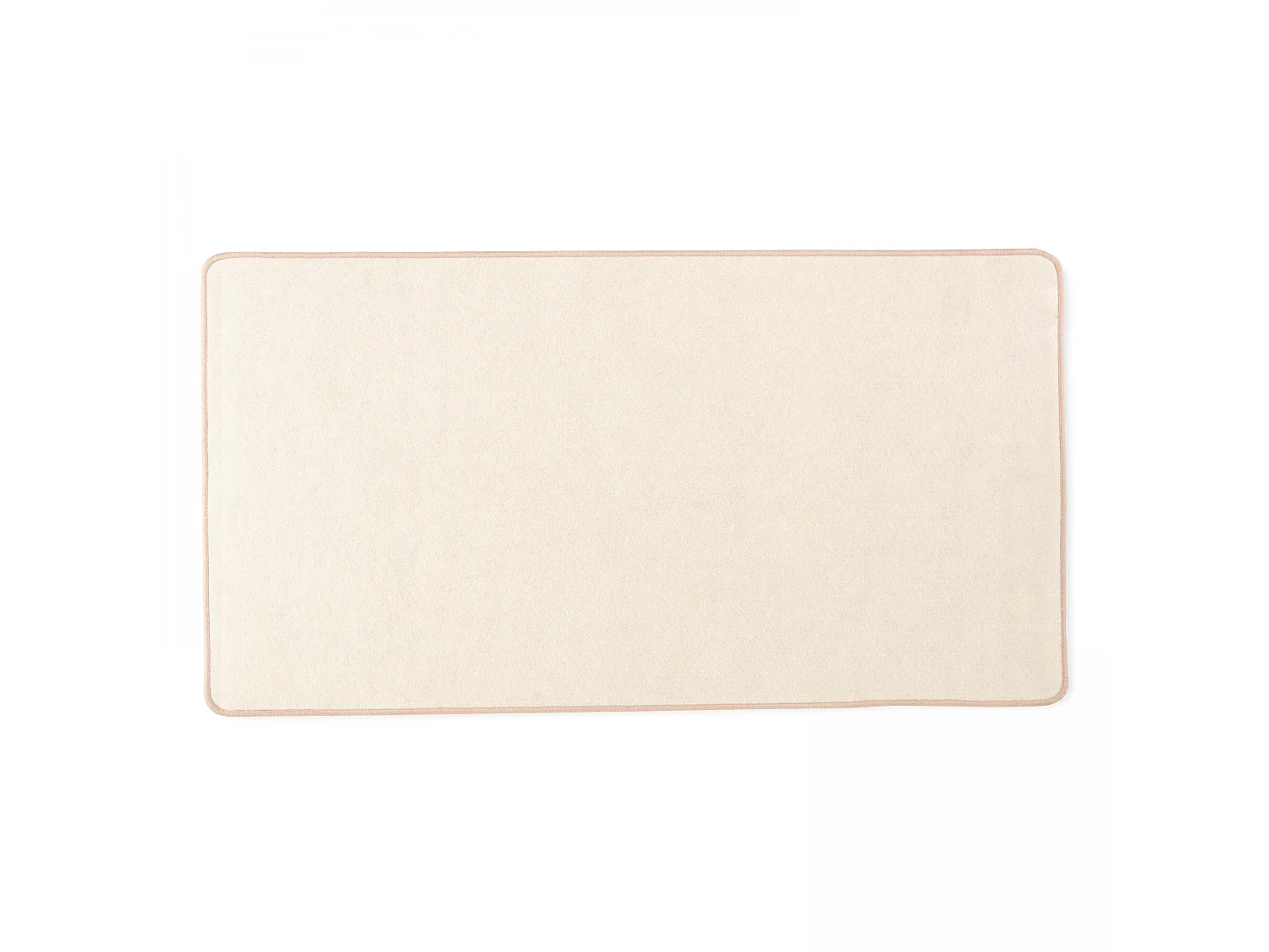 Tapis rectangulaire en polypropylène 80x150 cm taupe