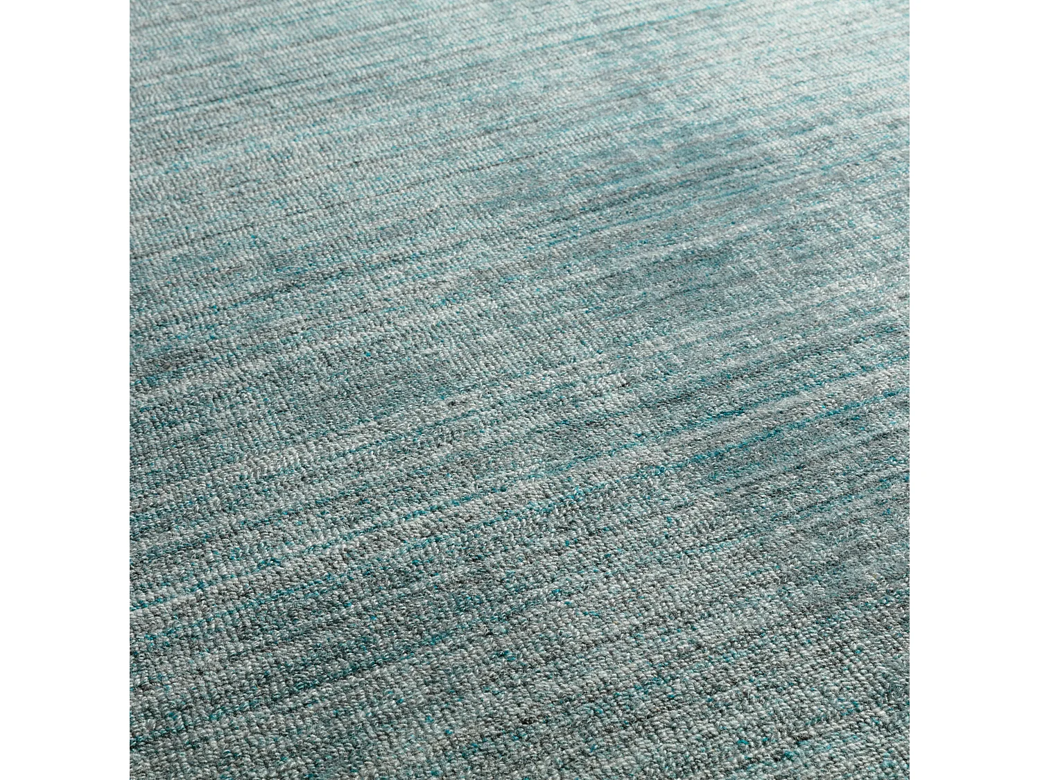 Tapis chenille rectangulaire imprimé nuancé bleu clair 120 x 170 cm