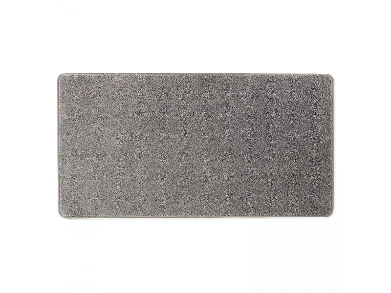Tapis rectangulaire en polypropylène 80x150 cm anthracite