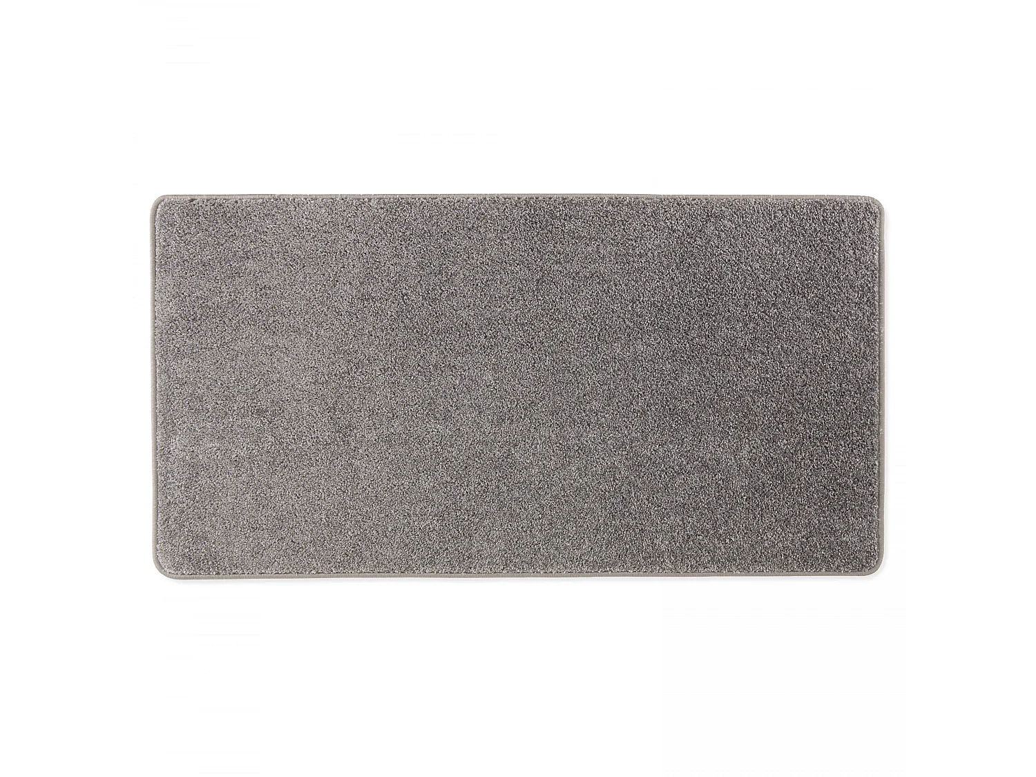 Tapis rectangulaire en polypropylène 80x150 cm anthracite