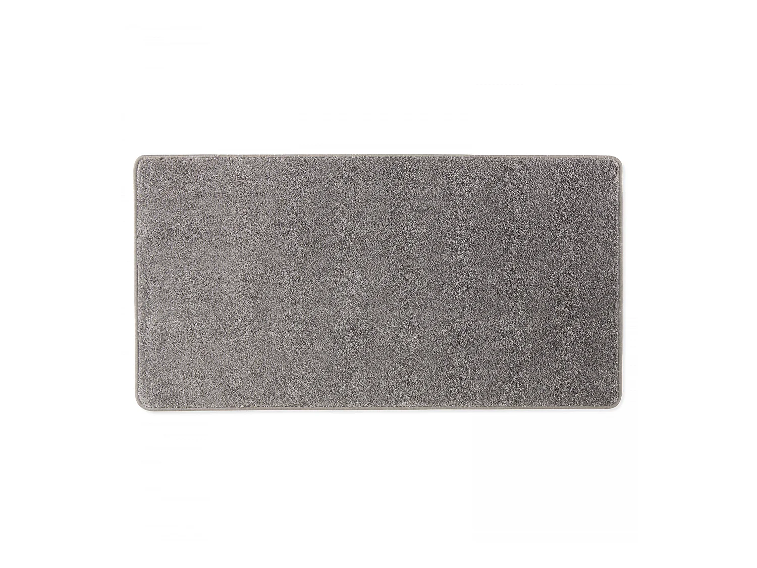 Tapis rectangulaire en polypropylène 80x150 cm anthracite
