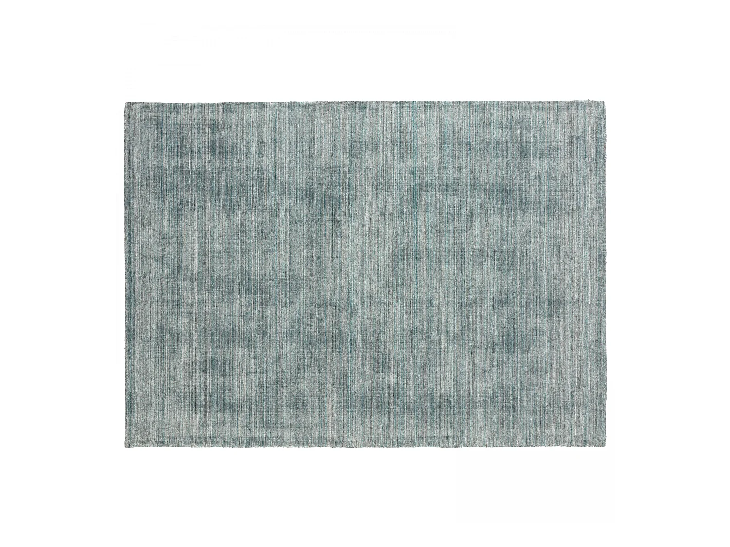 Tapis chenille rectangulaire imprimé nuancé bleu clair 160 x 230 cm