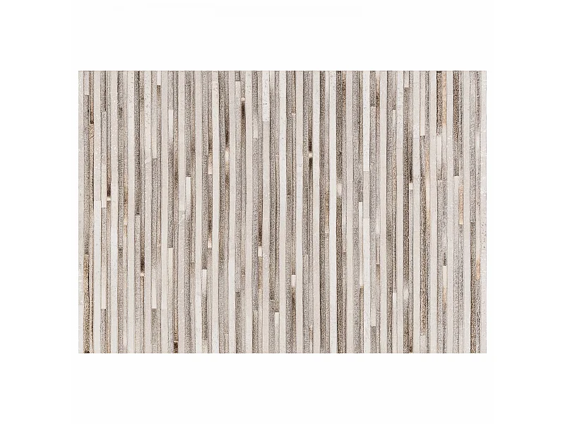 Tapis rectangulaire motif patchwork effet peau de vache 120 x 170 cm