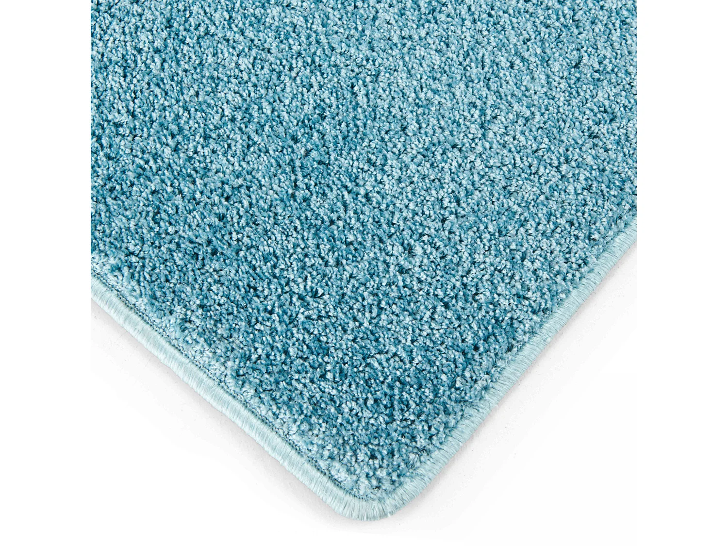 Tapis rectangulaire en polypropylène 160x230 cm bleu