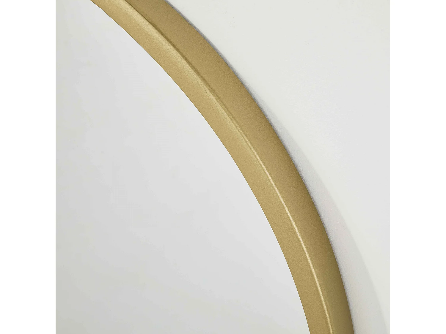 Miroir avec détail en métal émaillé 67 cm