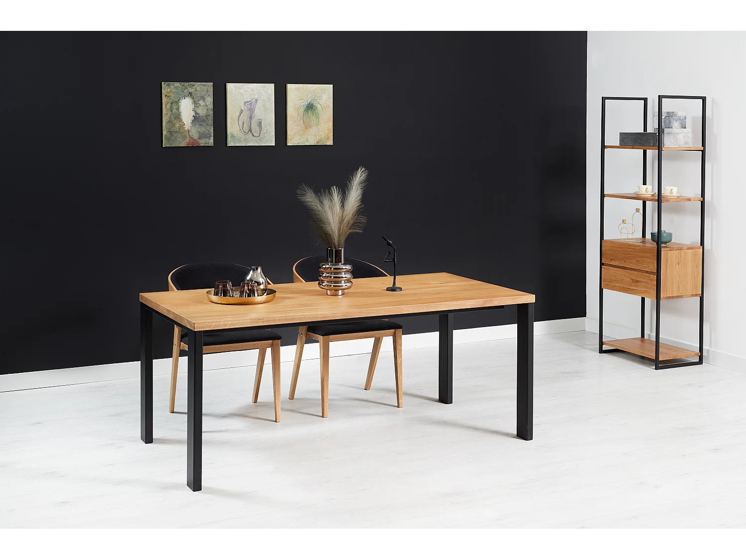 Table Ramme en chêne massif