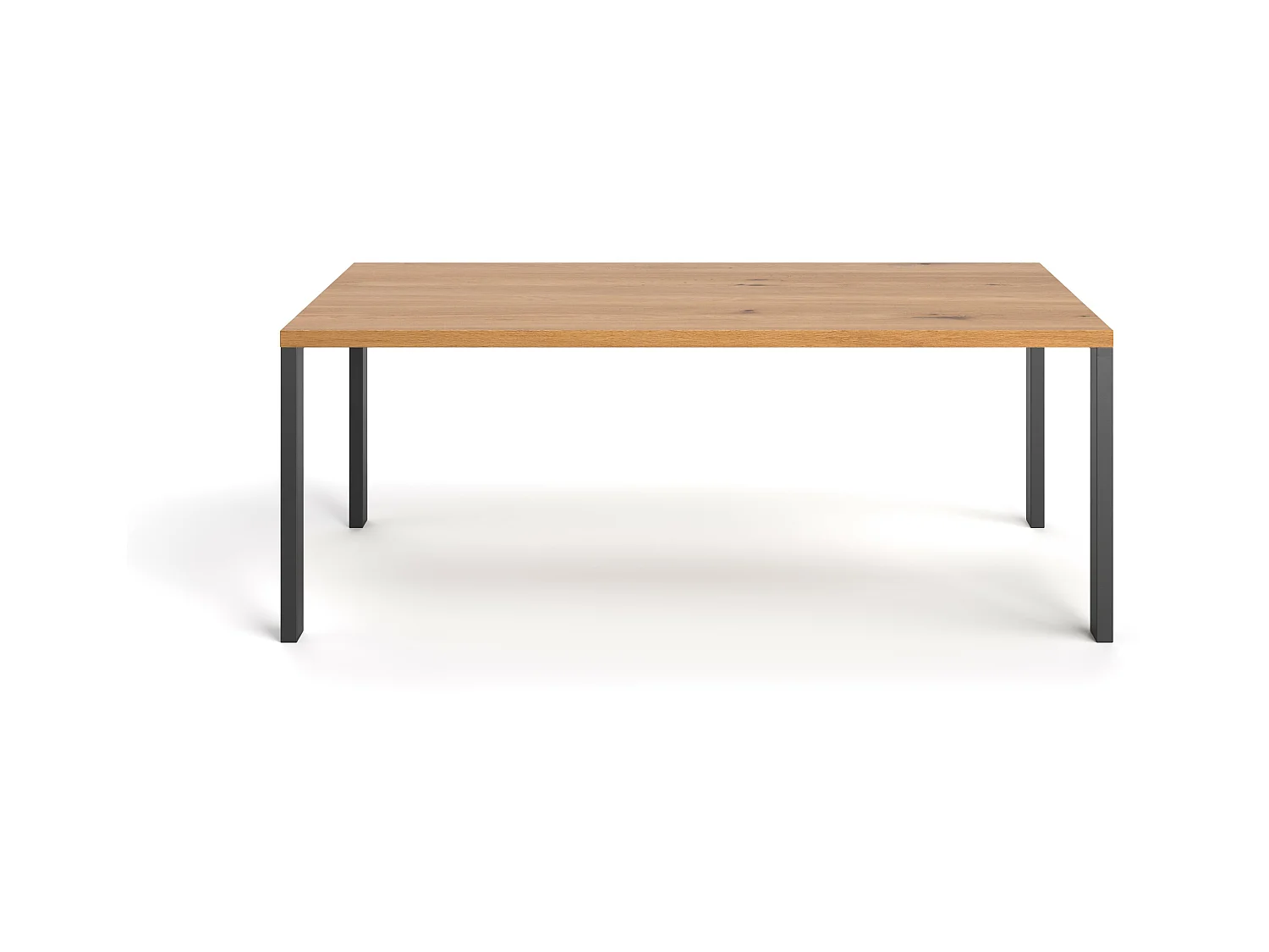 Ramme-Tisch aus Massivholz