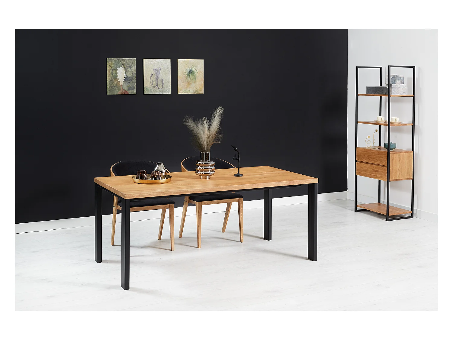 Table Ramme en chêne massif