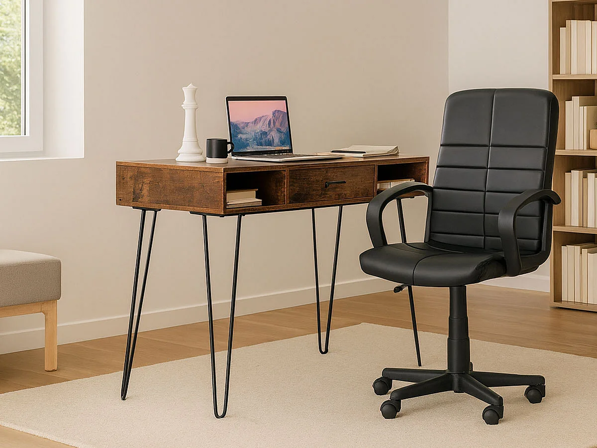 Secretária para Escritório Tracy (Castanho)