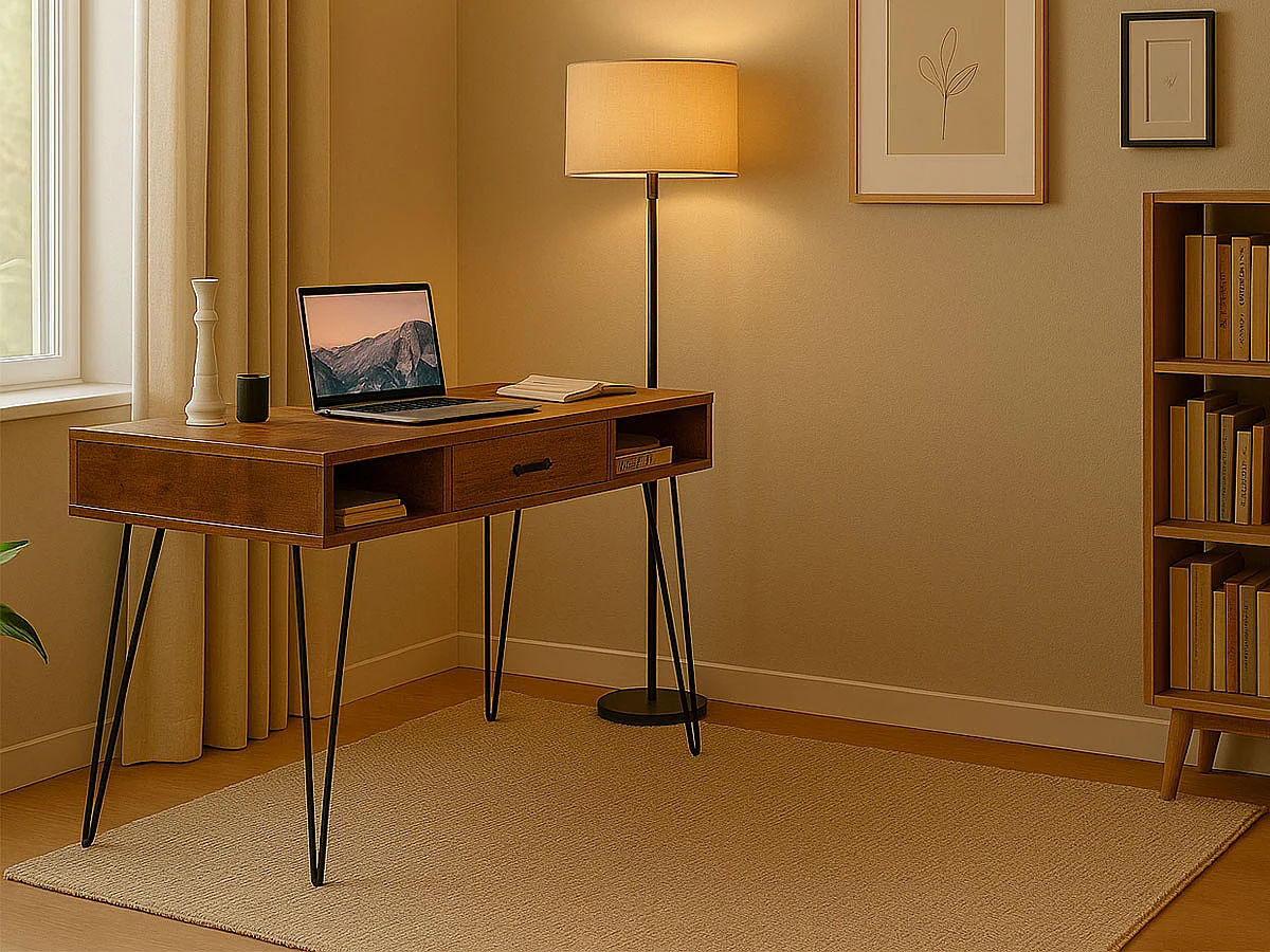 Secretária para Escritório Tracy (Castanho)