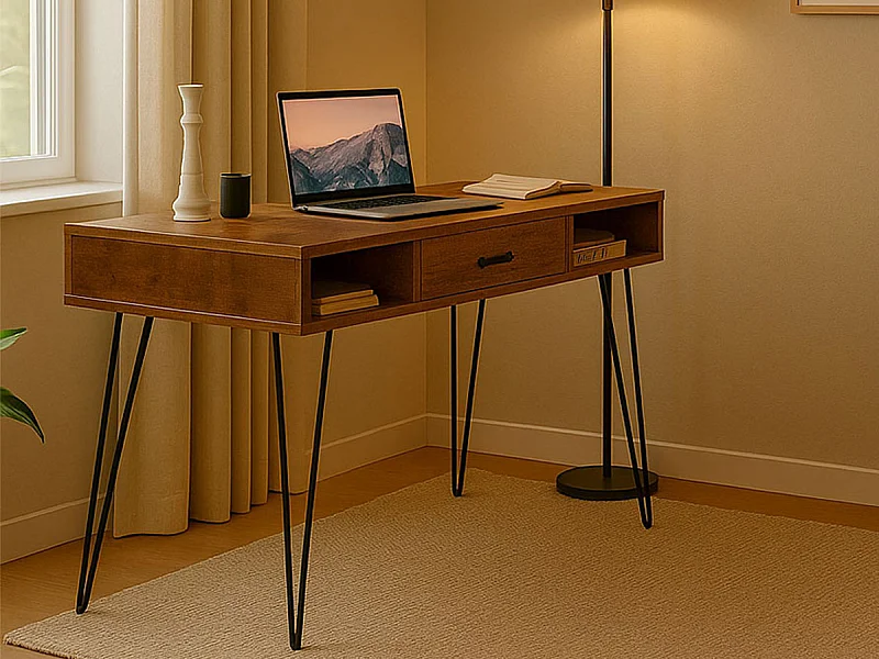 Secretária para Escritório Tracy (Castanho)