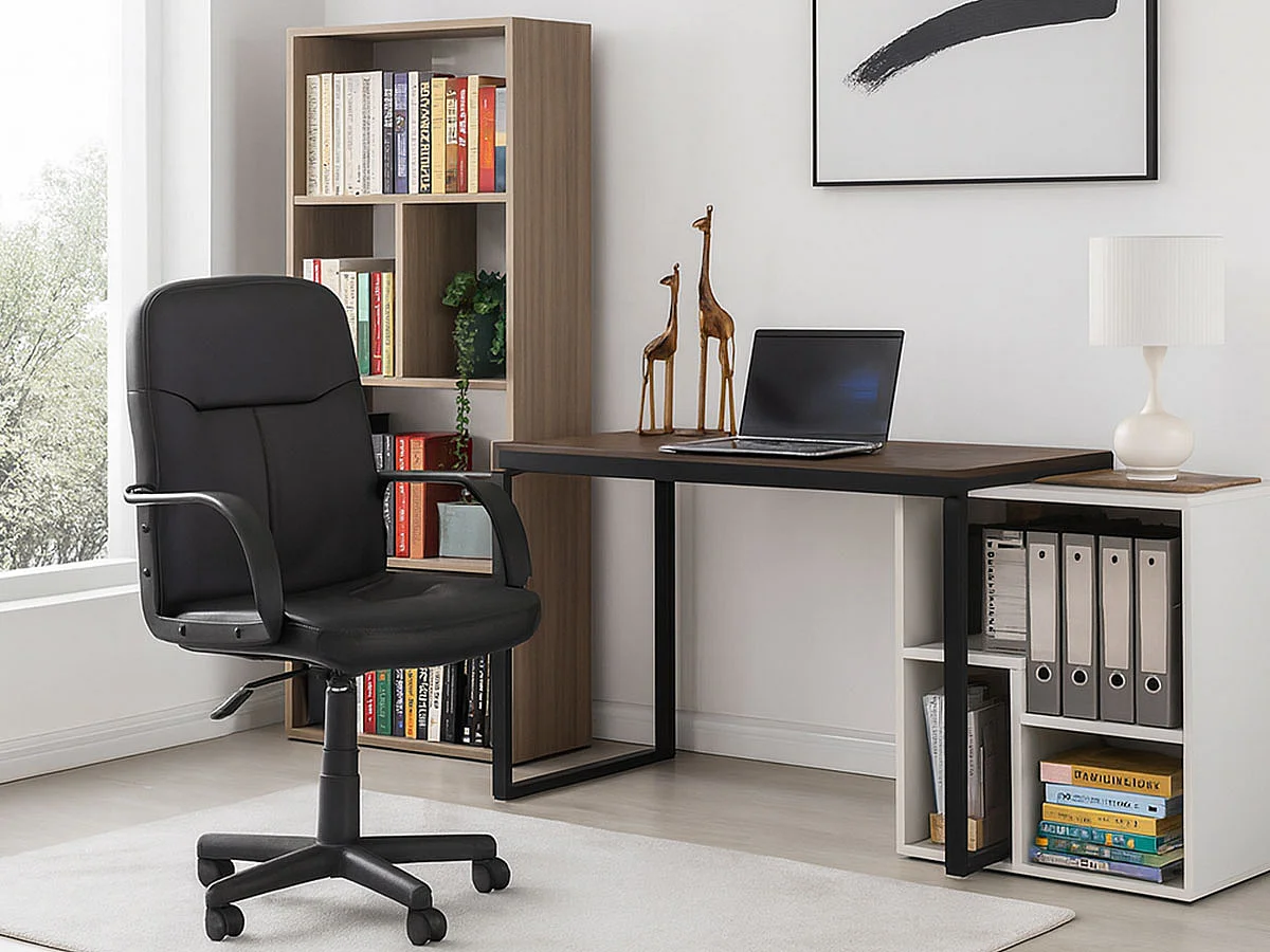 Cadeira de Escritório Executiva, Opus (Preto)