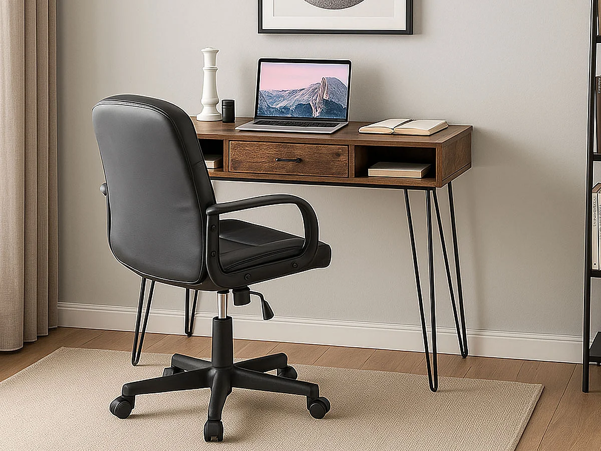 Cadeira de Escritório Executiva, Opus (Preto)