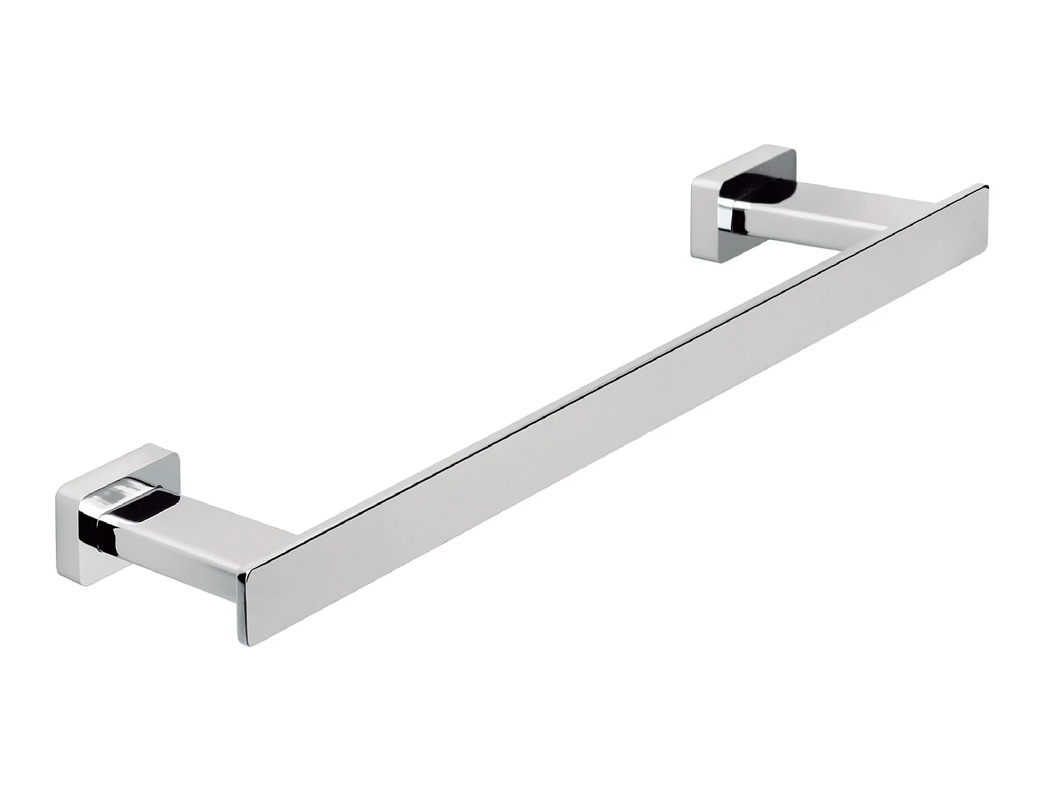Porte-serviettes 50 cm  B-NOAH en finition chromé