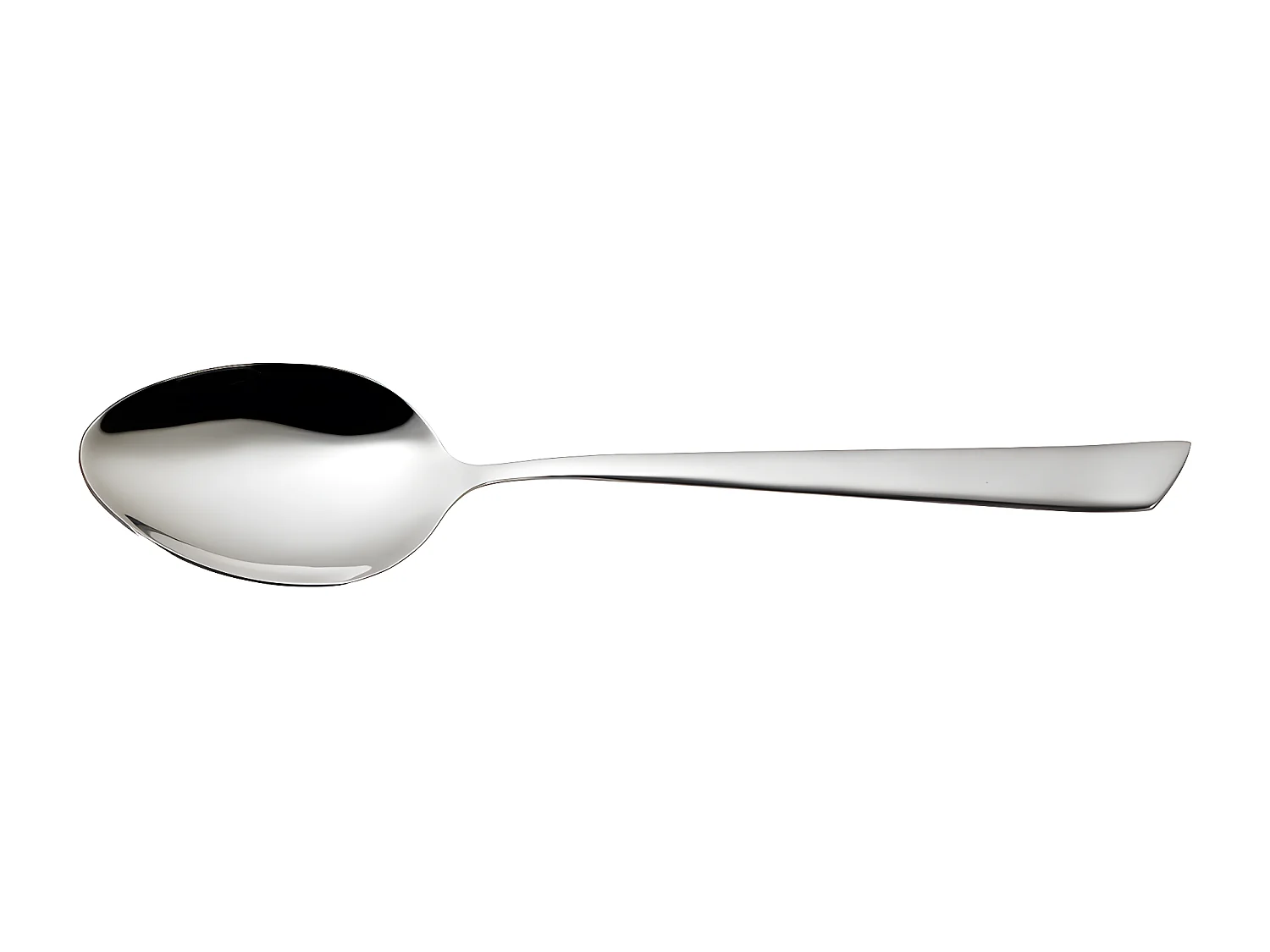 Cuillère de table monobloc Delta inox (lot de 6)