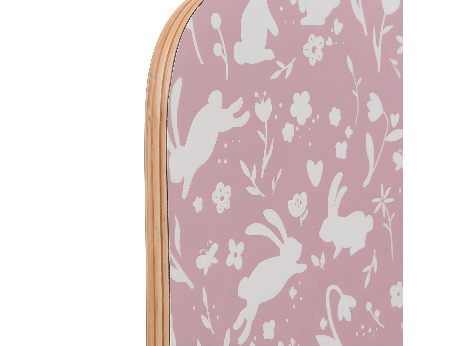 Chaise enfant rose lapin (lot de 2)